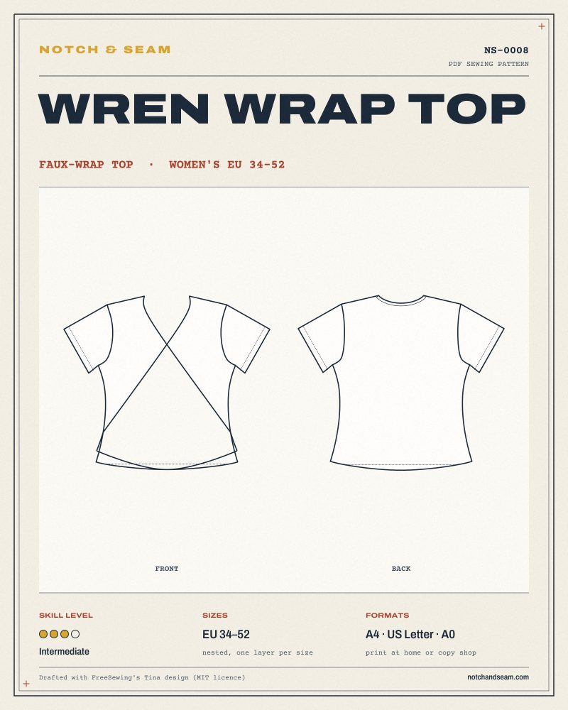 Wren Wrap Top