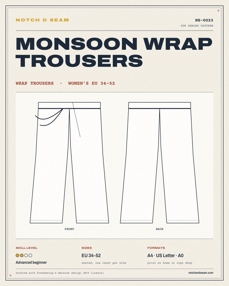 Monsoon Wrap Trousers