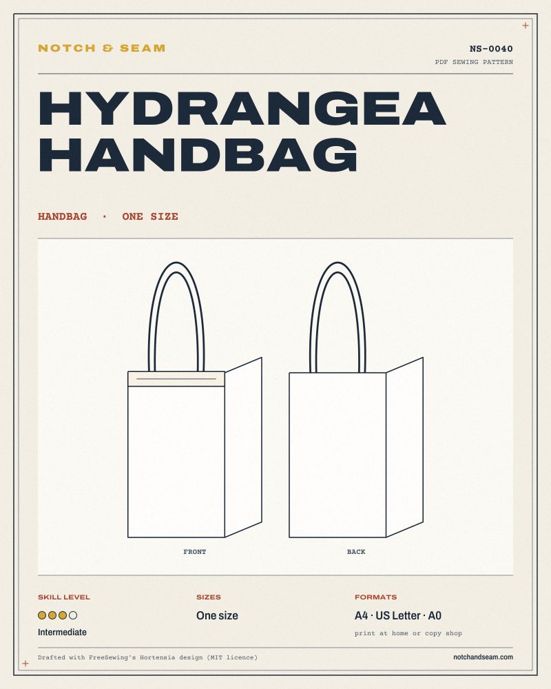 Hydrangea Handbag