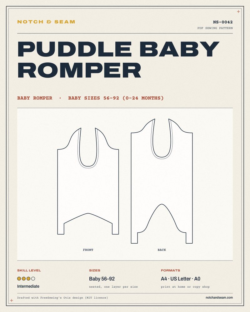 Puddle Baby Romper