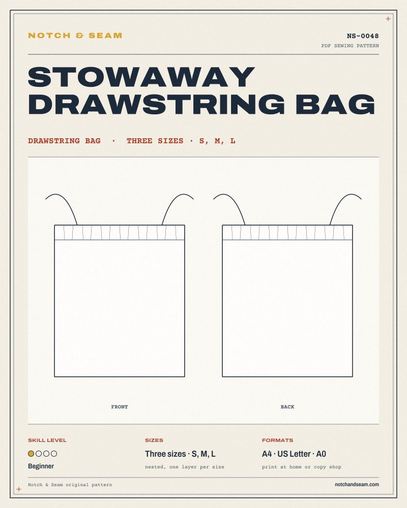 Stowaway Drawstring Bag
