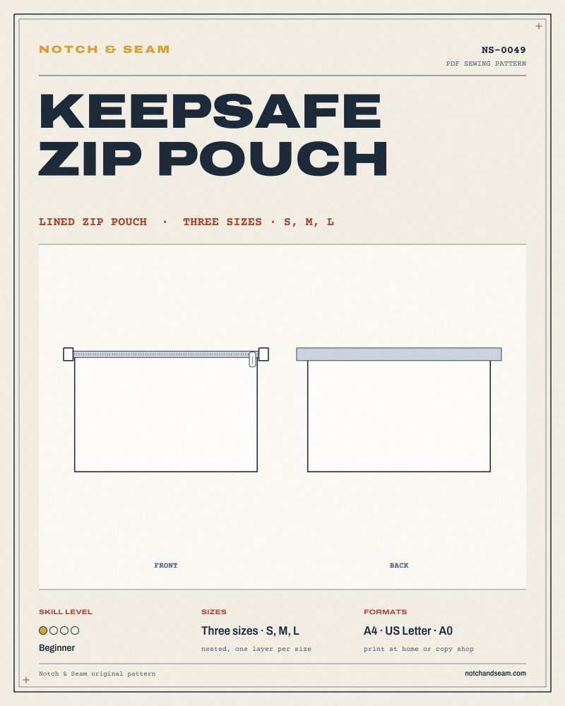 Keepsafe Zip Pouch