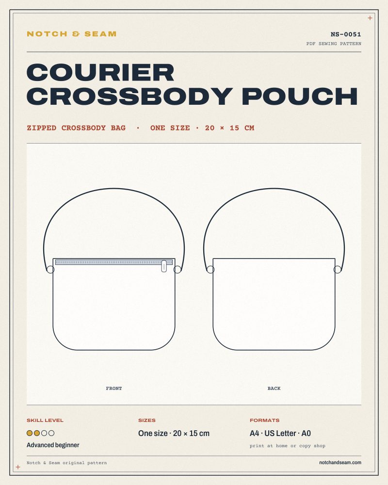 Courier Crossbody Pouch