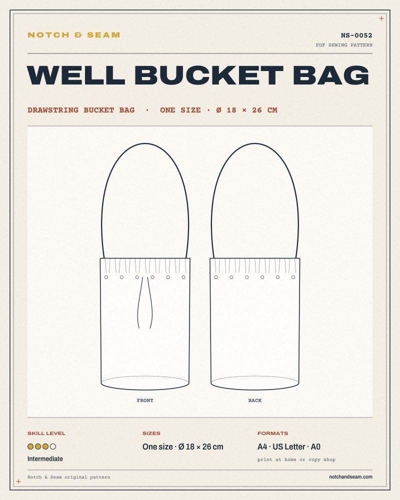 Well Bucket Bag