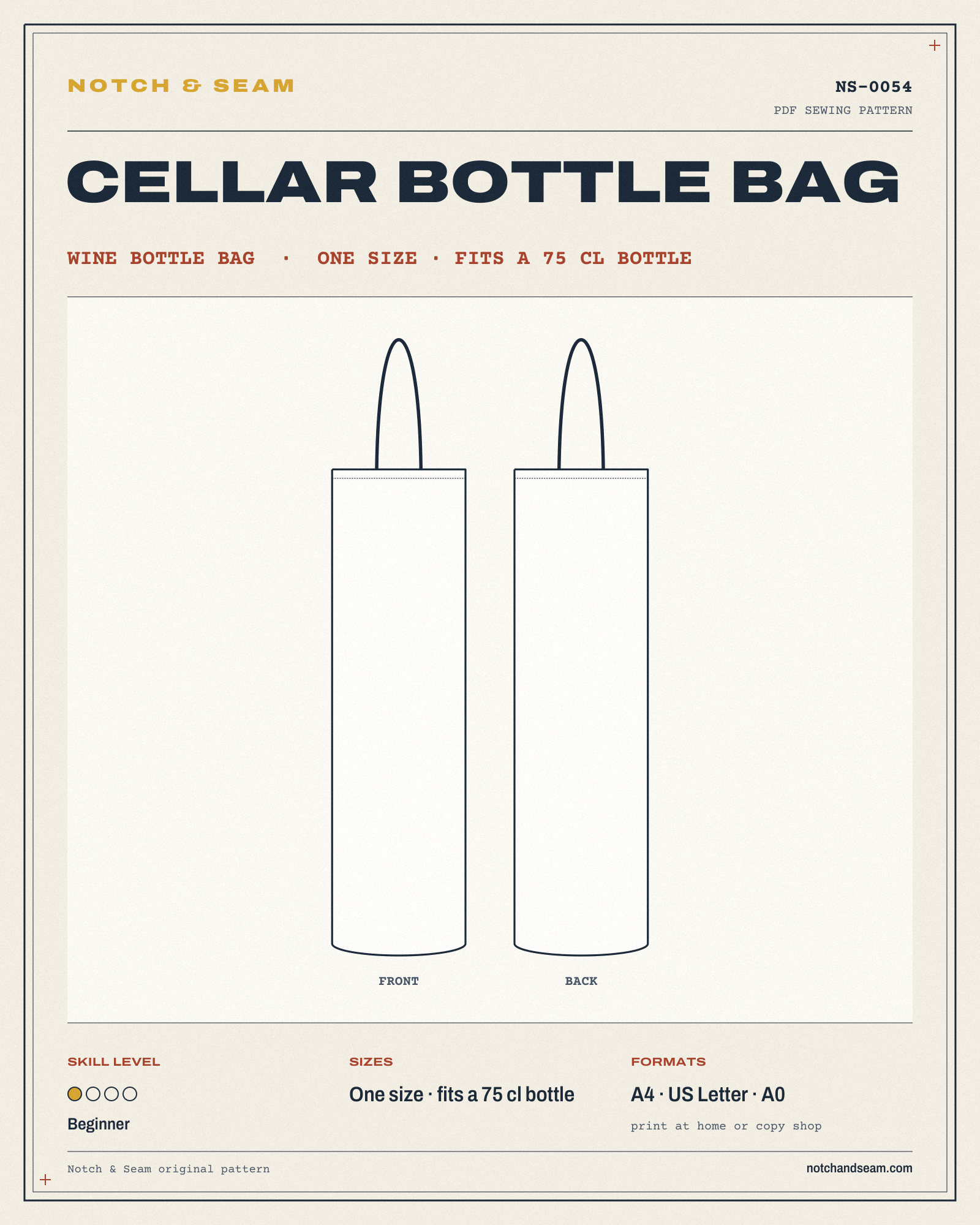 Cellar Bottle Bag