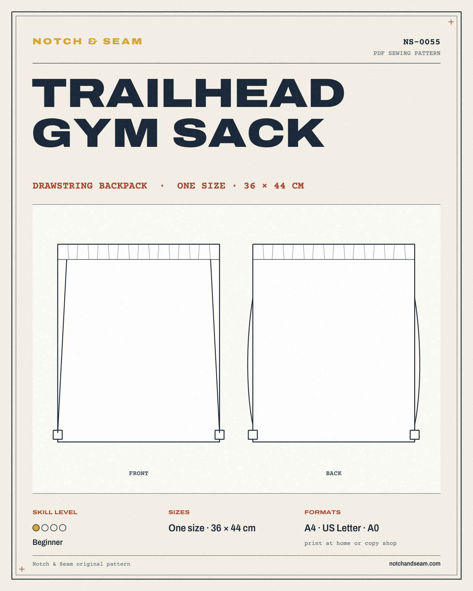 Trailhead Gym Sack