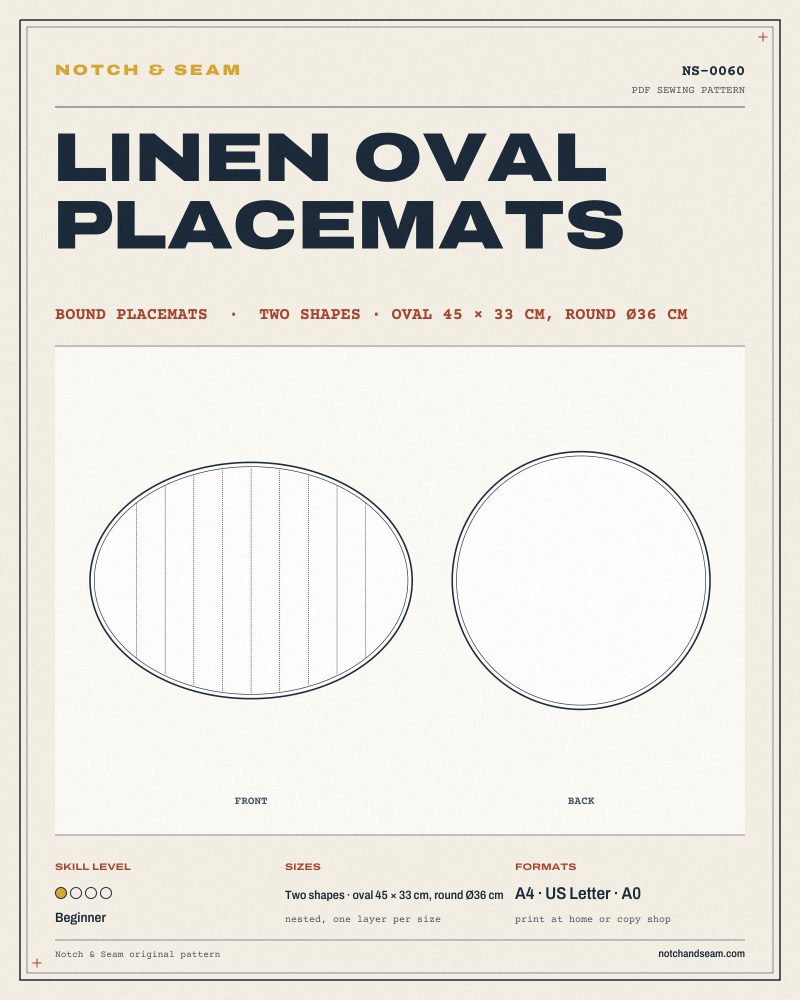 Linen Oval Placemats