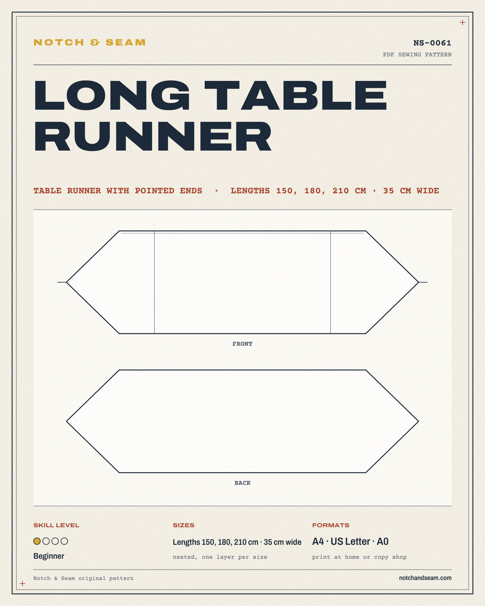 Long Table Runner