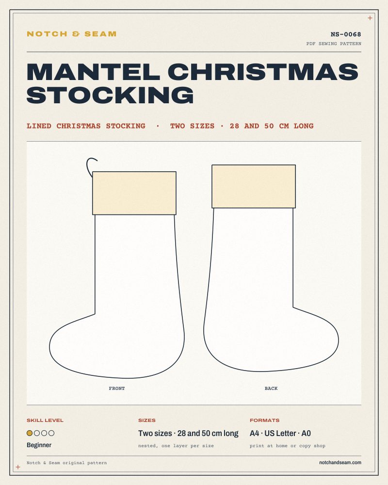 Mantel Christmas Stocking