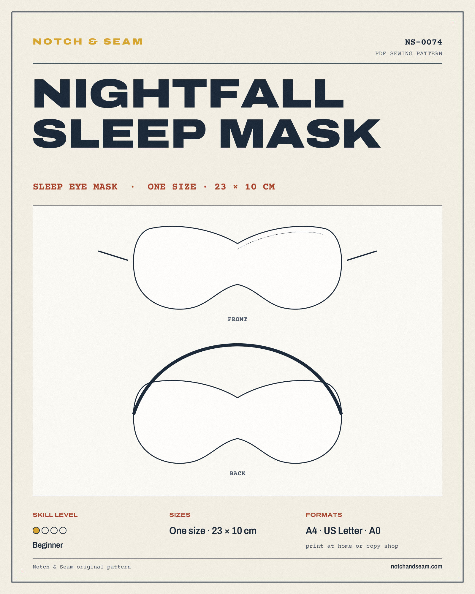 Nightfall Sleep Mask