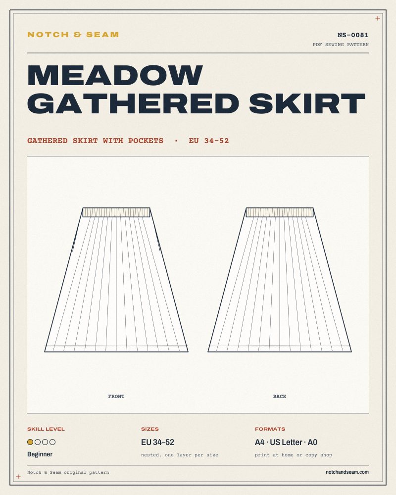 Meadow Gathered Skirt