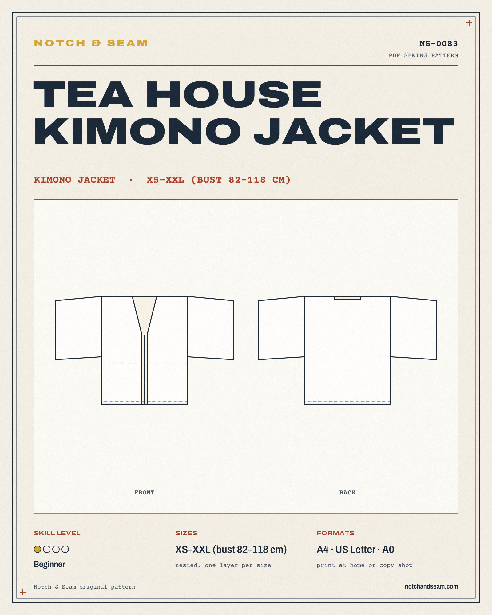 Tea House Kimono Jacket