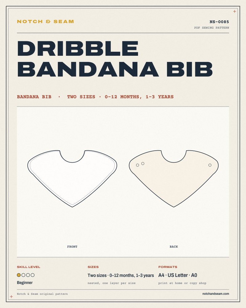 Dribble Bandana Bib