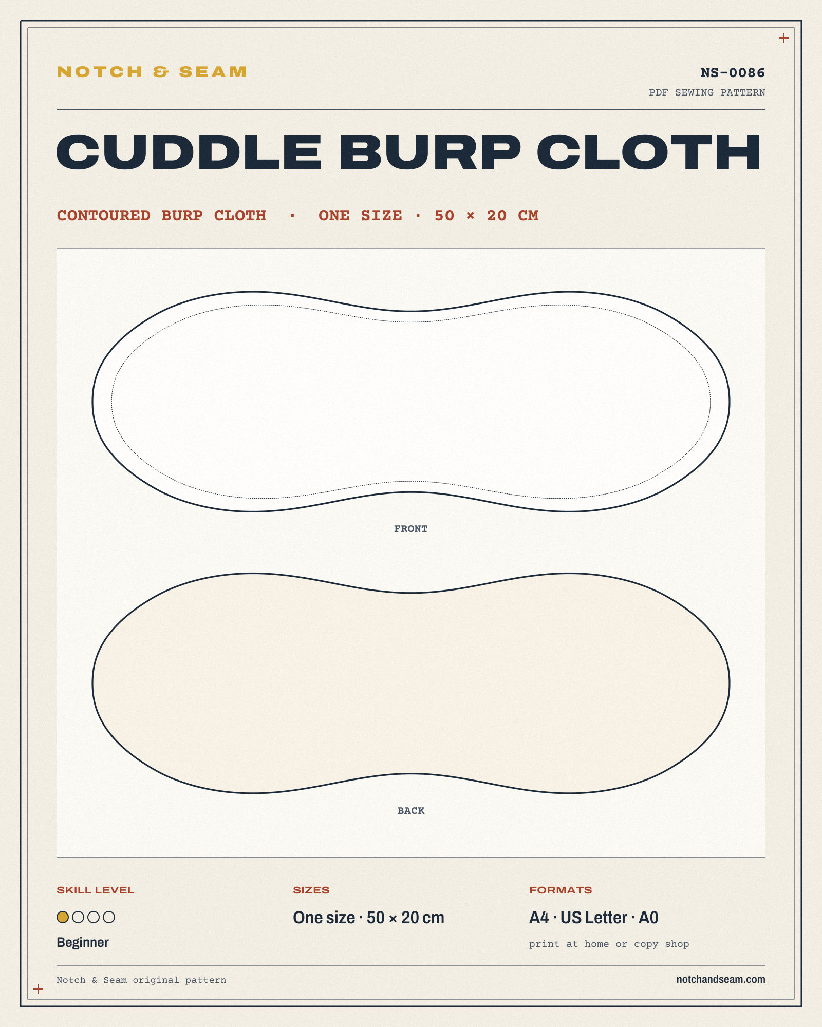 Cuddle Burp Cloth