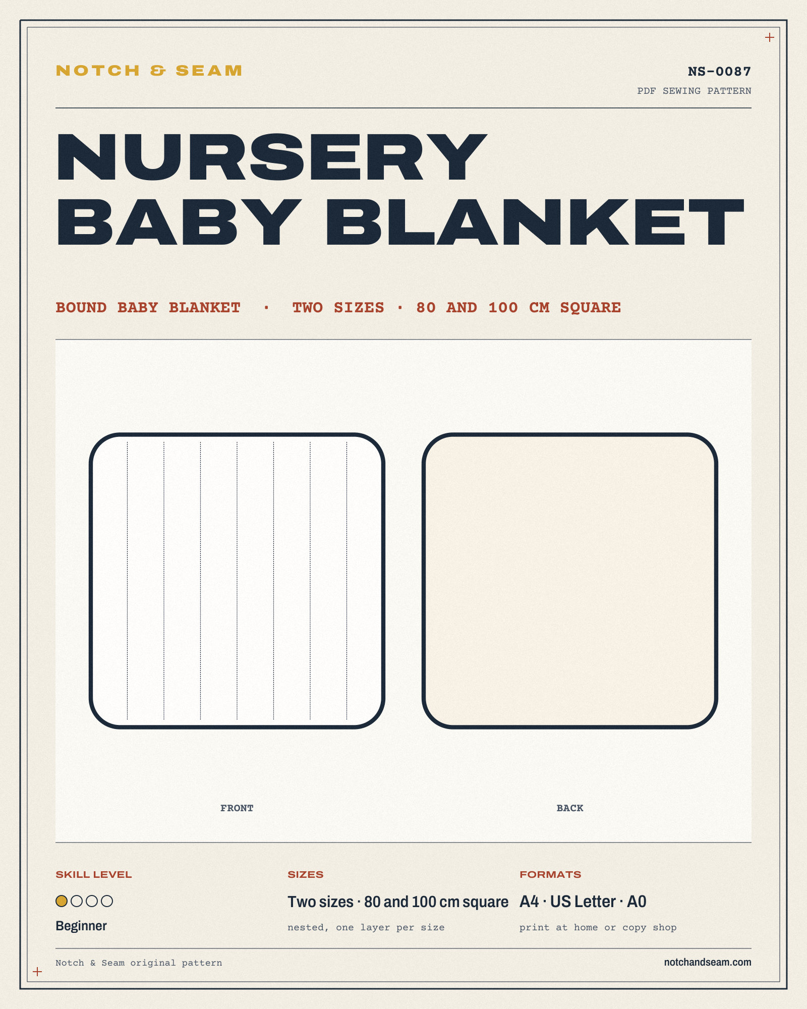 Nursery Baby Blanket