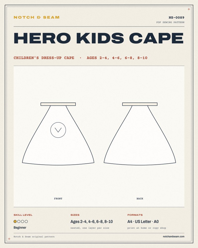 Hero Kids Cape