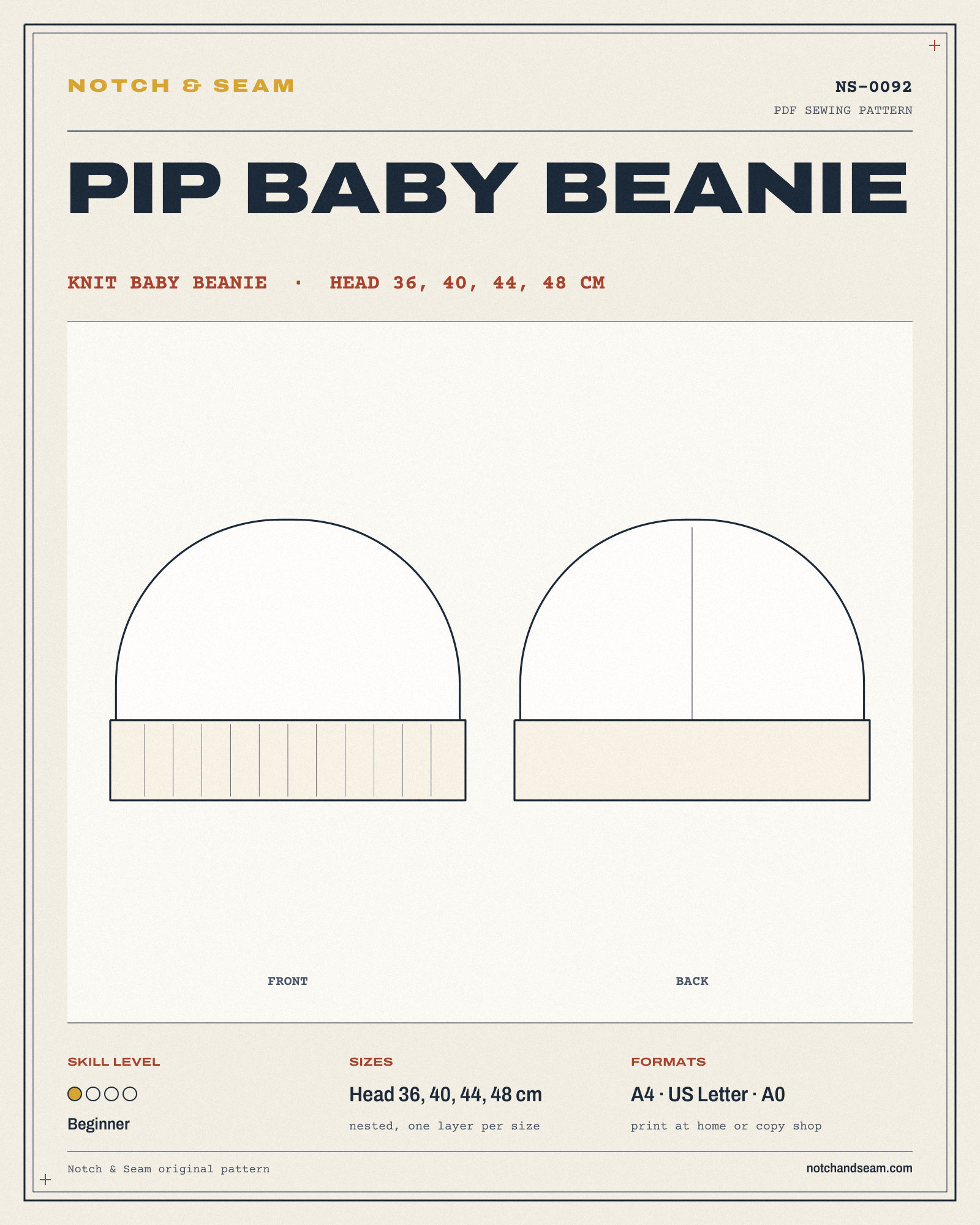 Pip Baby Beanie